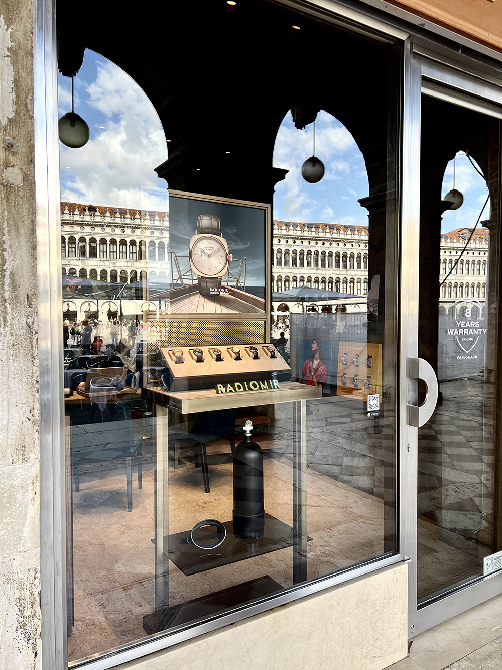 Dietlin Swiss showcases Panerai Venezia